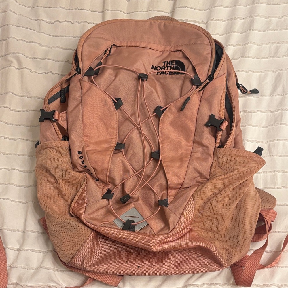 The North Face Peach/Pink Backpack